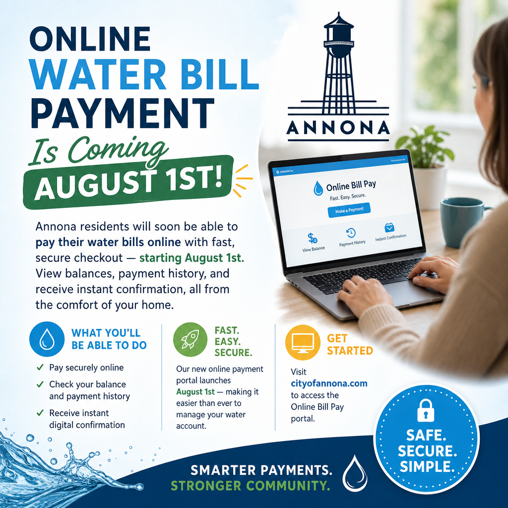 City of Annona Online Water Bill Pay